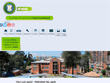 Tablet Screenshot of colegiomariainmaculada.edu.co