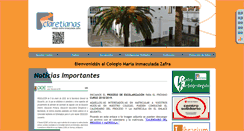 Desktop Screenshot of colegiomariainmaculada.org